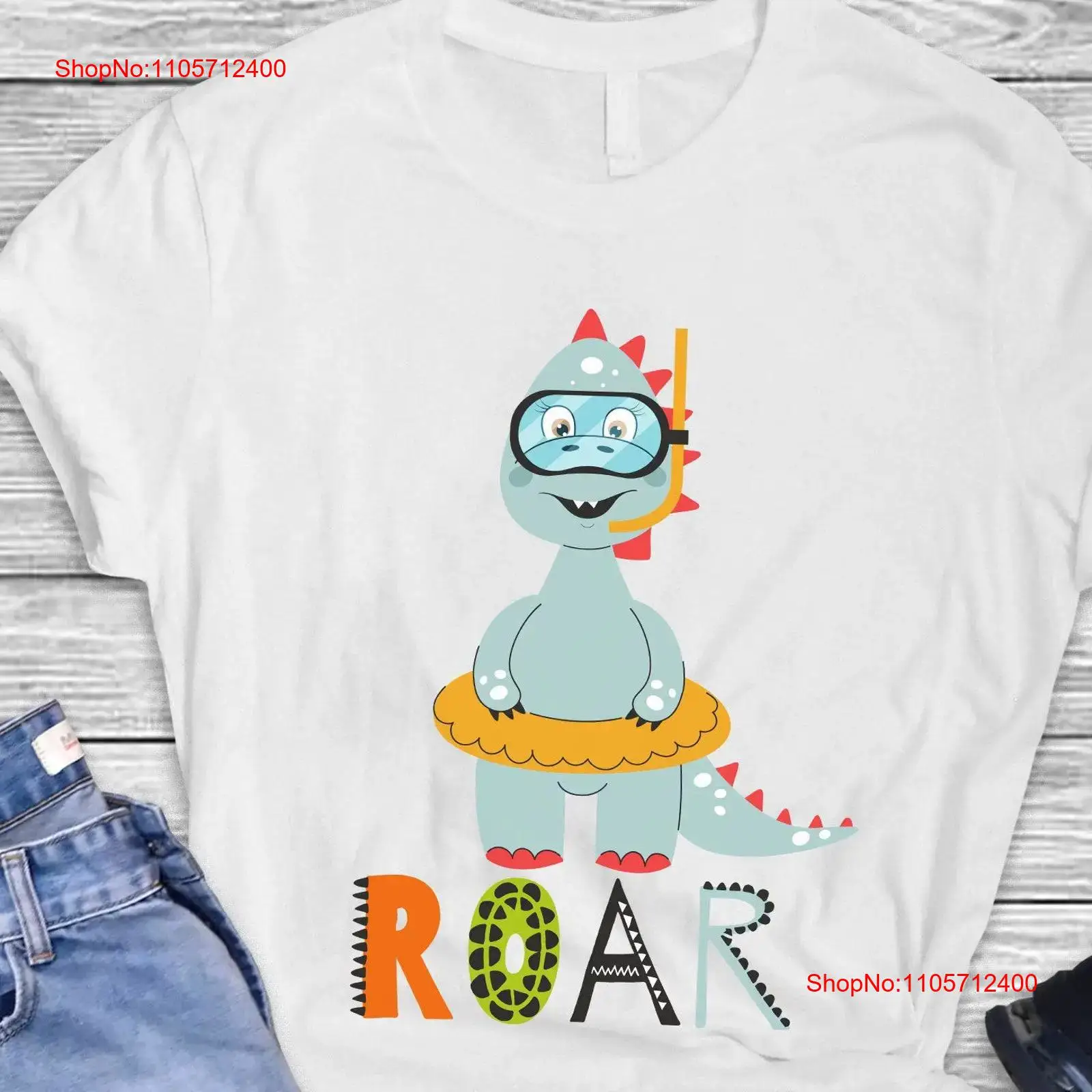 Baby Clothing Wash - Футболка Abdl Dinosaur Age Regression Babyfur