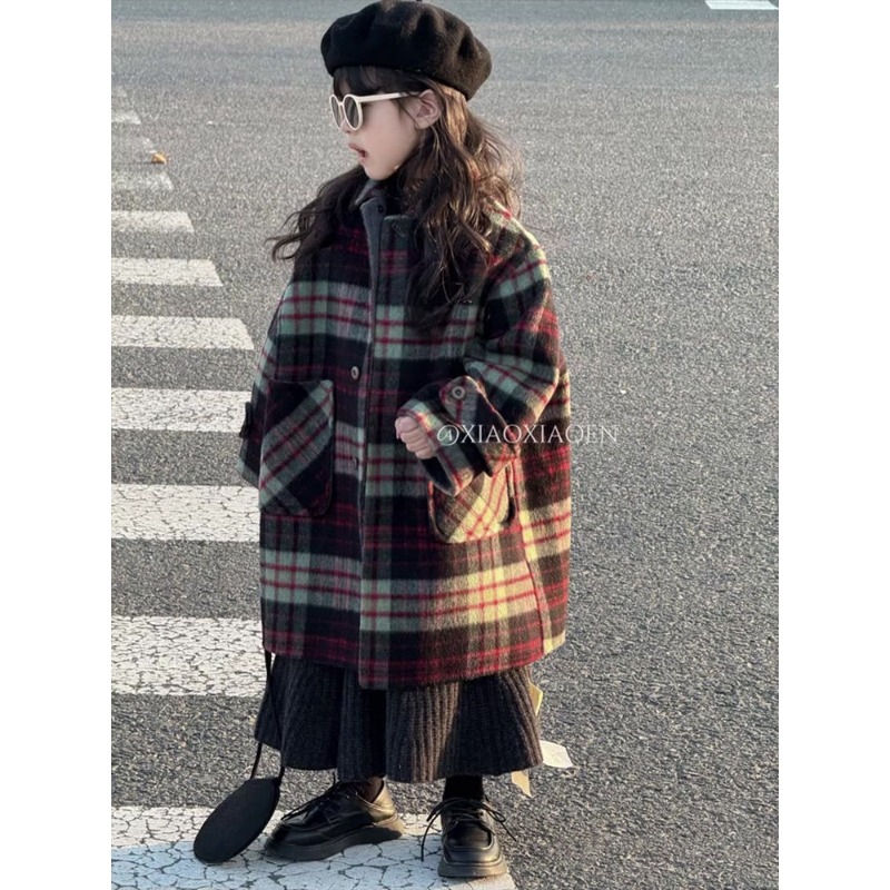 Baby Clothing High End - Корейская детская одежда, шерстяное пальто для