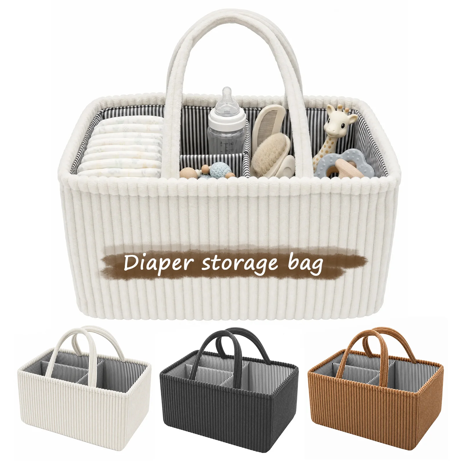 Baby Clothing Hamper - Органайзер для детских подгузников, складная сумка