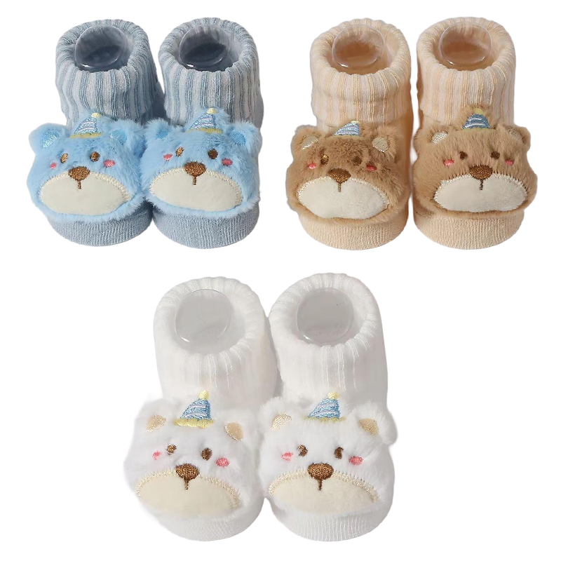 Baby Clothing Essentials - 3 пары/компл. детские носки для девочек