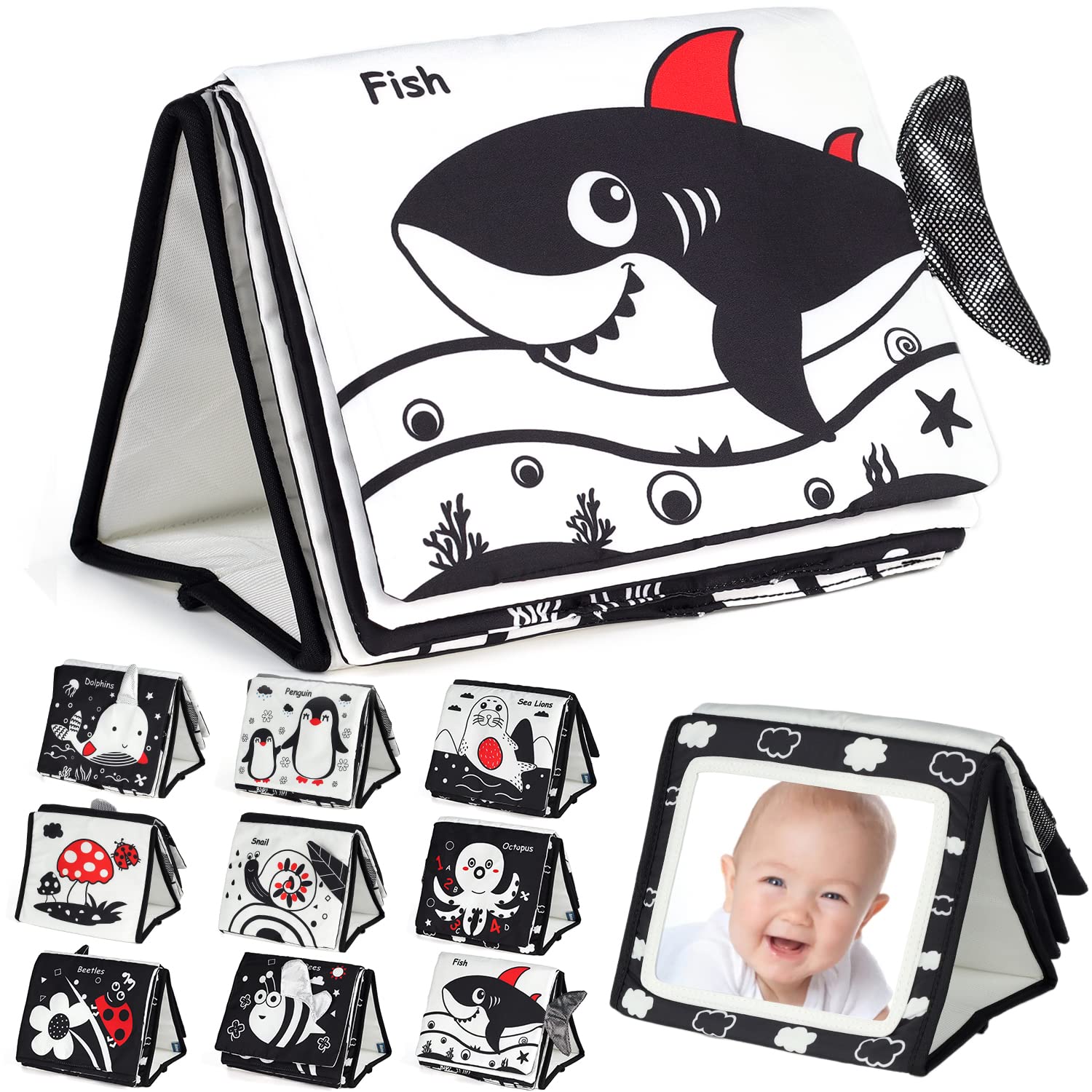 Baby Clothing Gift Set - Зеркало времени на животик для младенцев,