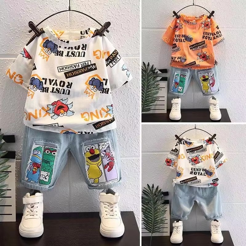 Милый комплект из футболки с к – обзор и цена Baby Clothing Drawing