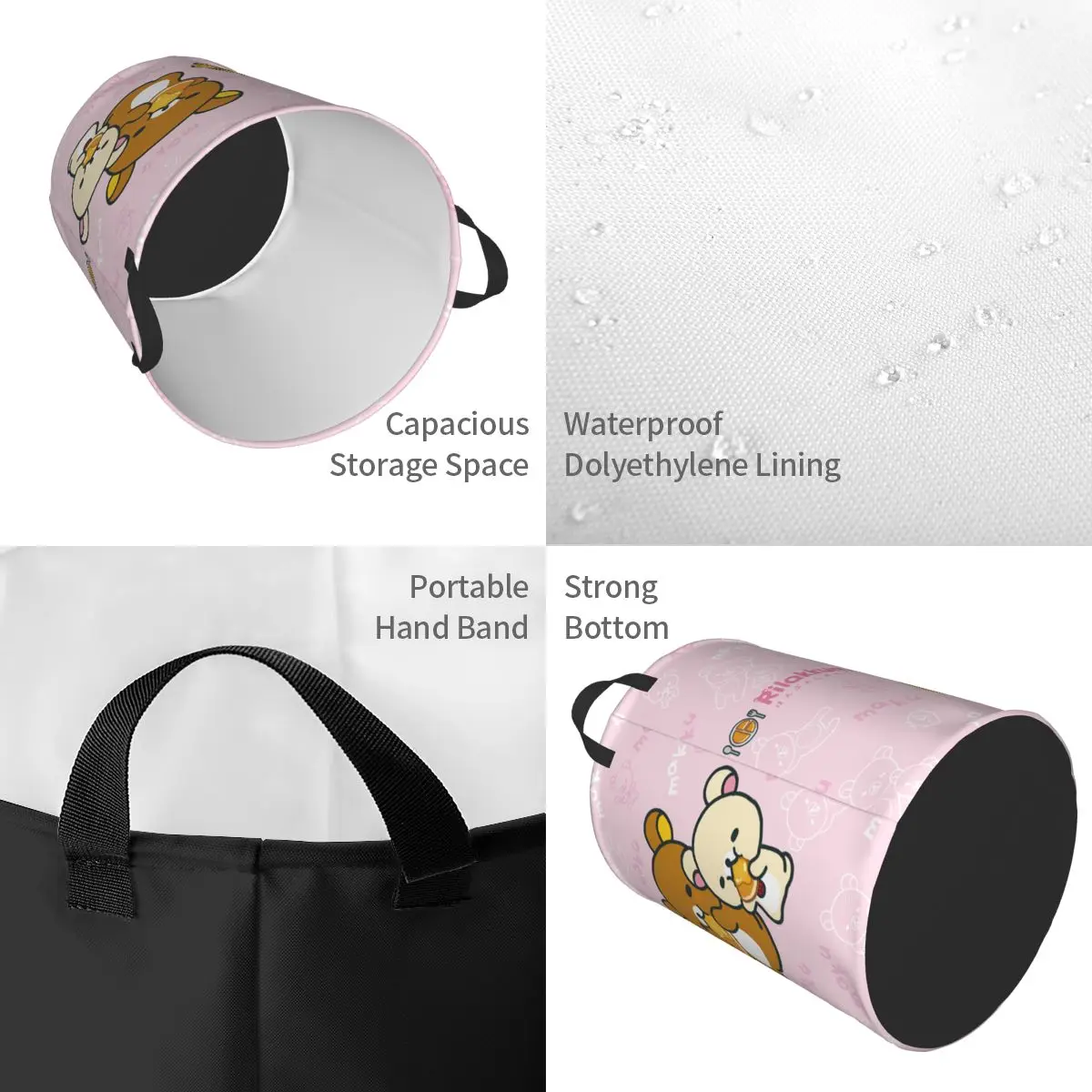 Kawaii мультфильм Rilakkuma ме – обзор и цена Baby Clothing Hamper