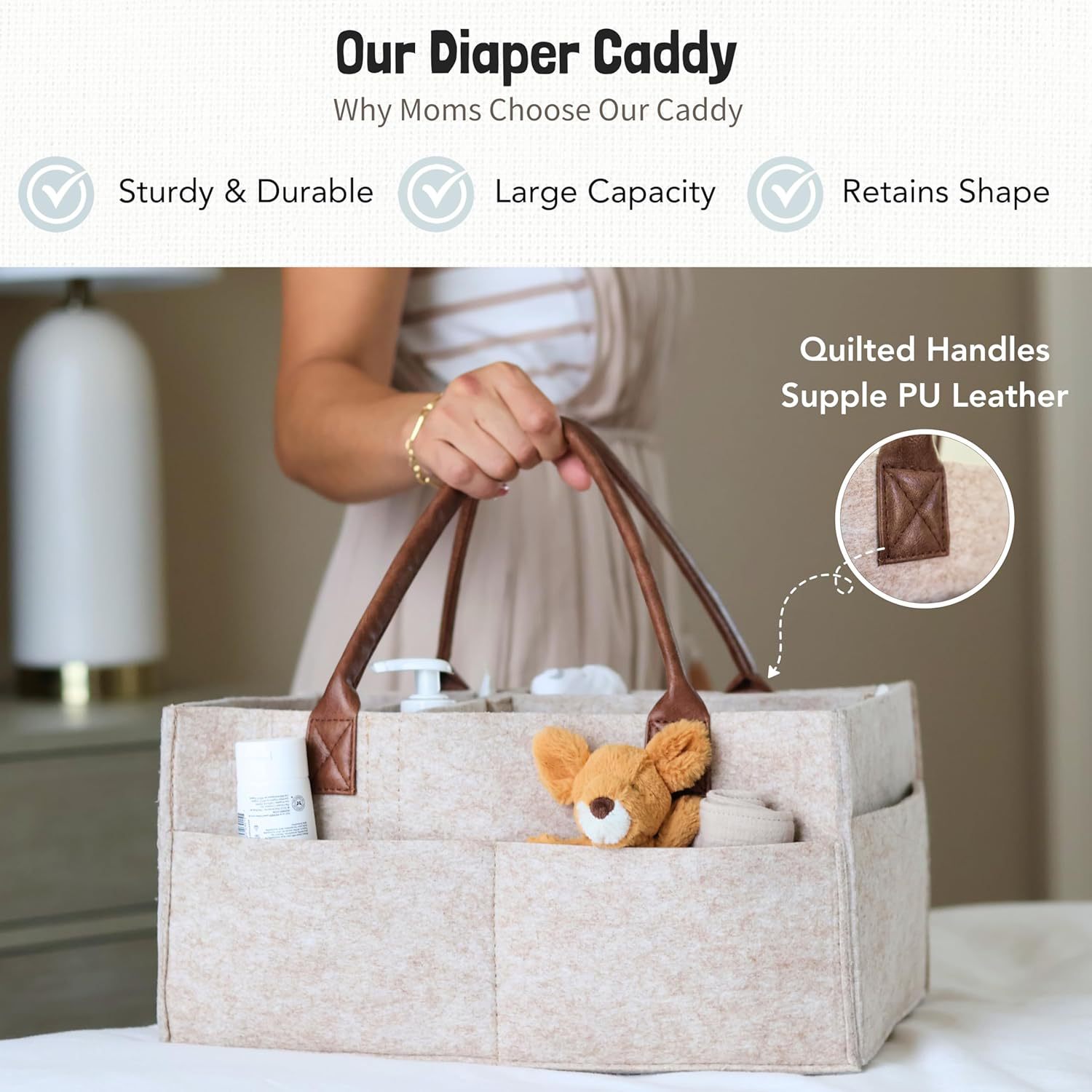 Детская войлочная корзина-орга – обзор и цена Baby Clothing Hamper