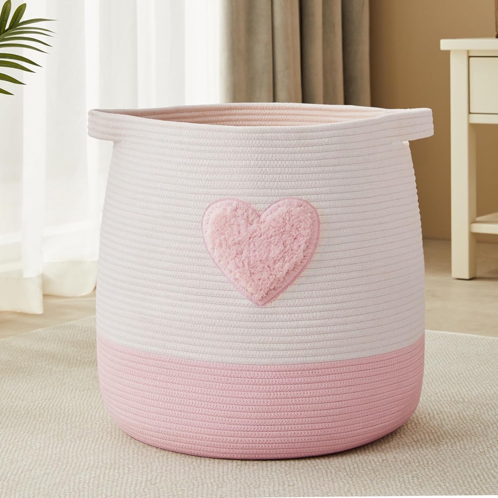 Розовая корзина для белья для  – обзор и цена Baby Clothing Hamper